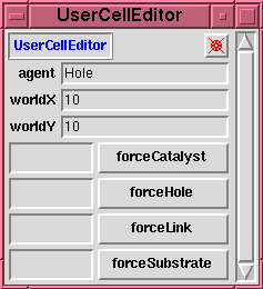 Cell Editor Window