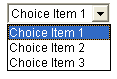 A Choice Button Component