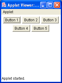 A Flow Layout Applet