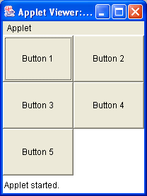 A Grid Layout Applet