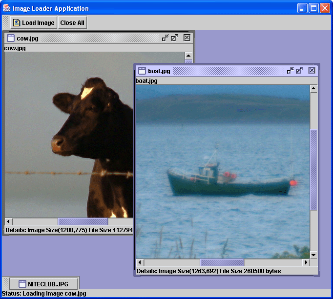 The Image Loader Application