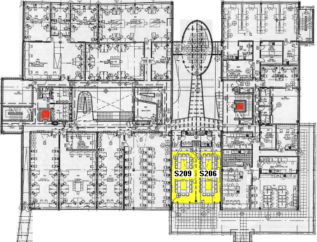 Second floor map