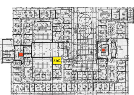 Third floor map